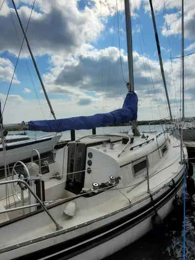 Set sail in timeless style aboard this 1980 Bayfield 29 Cutter – a true gem designed by renowned Can...