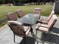 Patio Set ( table and 6 chairs)
