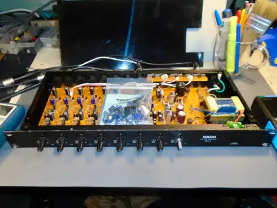 1987 YAMAHA MLA7 8 Channel Mic PreAmp, View more