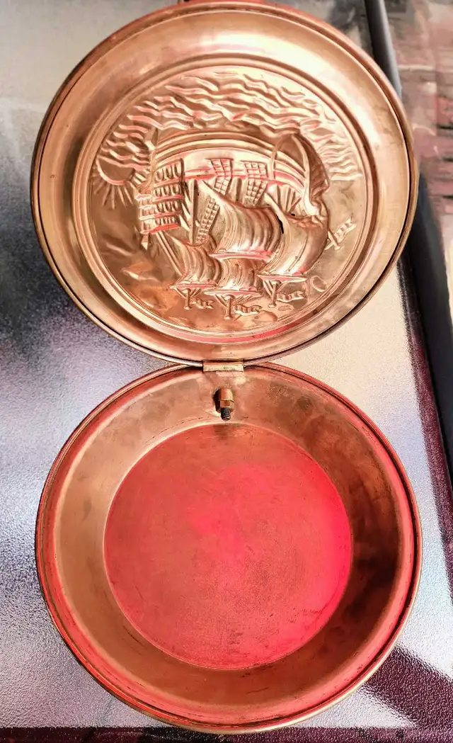 Vintage/antique Canadian bed warmer, chauffe-lit ancient in Home Décor & Accents in Gatineau - Image 3