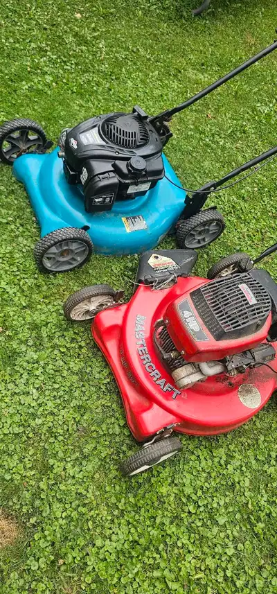 Yardworks and Mastercraft Lawn Mowers, View more