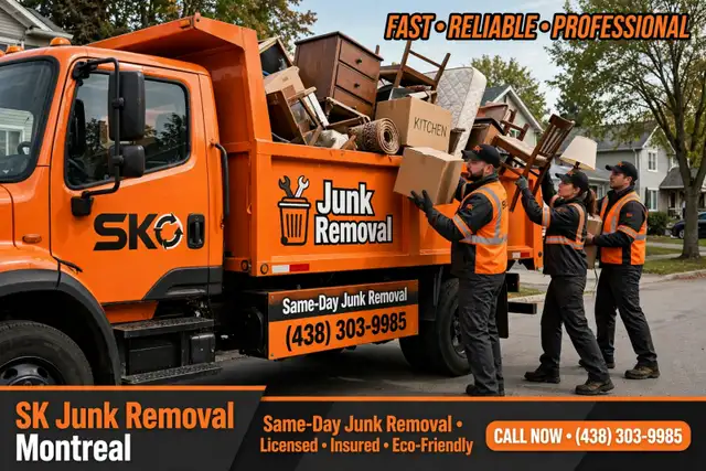 SK Junk Removal — Junk Removal and Debris Cleaning
