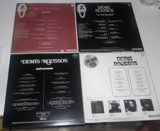 Demis Roussos  vinyle , 33 , LP. dans CD, DVD et Blu-ray  à Ville de Québec - Image 2