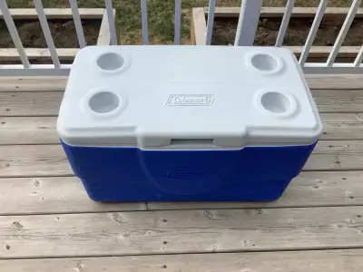 Camping cooler for sale., View more