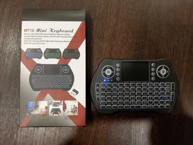 Backlit mini keyboard for android, Xbox, PS3, PCs and smart tvs in General Electronics in St. Catharines - Image 3