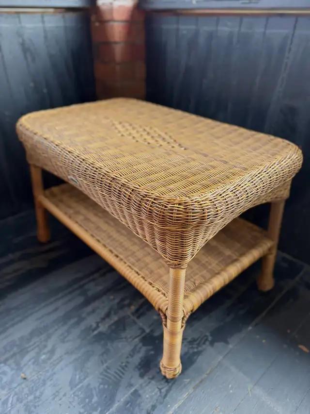 Ratana Woven Outdoor Coffee Table in Coffee Tables in St. Catharines - Image 3