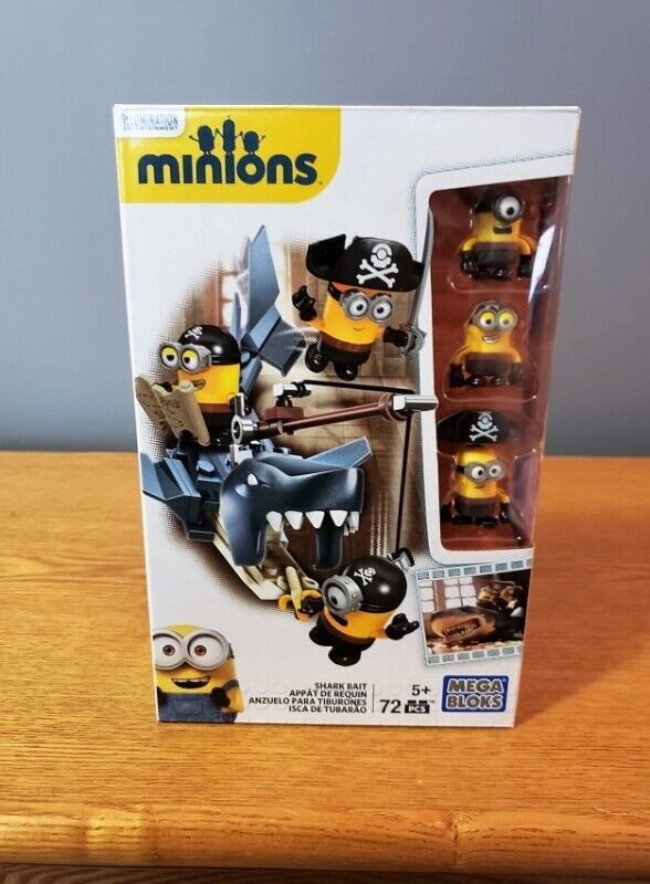 Despicable Me Minions Mega Bloks Shark Bait - NEW in Toys & Games in Calgary