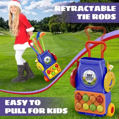 Indoor Outdoor Kids Golf Clubs for 3 4 5 Year Old, View more