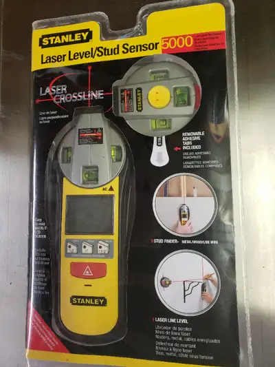 Stanley 77-500 Laser Level/Stud Sensor 5000, View more