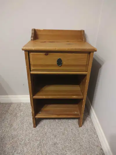 Wood Nightstand, View more