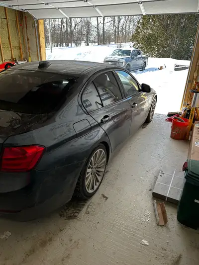 I have a 2014 bmw 320i. It has new winter tires with only 179000km on the odometer. Text me at (289)...