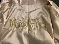 3 Robes - 2 Maid of Honor and 1 Mother of the Bride