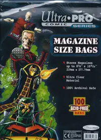Ultra Pro REGULAR MAGAZINE … 100 BAGS … BAG/BOARD COMBO $50.00