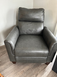 Electric Leather recliner chair 