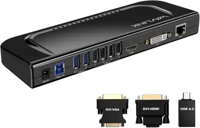 Laptop Docking Station - Dual Monitor, View more