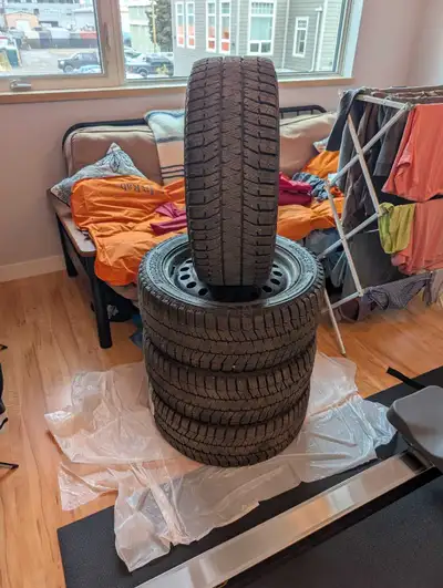 Used for two winters, still in really good shape. Came off a 2023 Subaru WRX Wheel specs are: Size-...