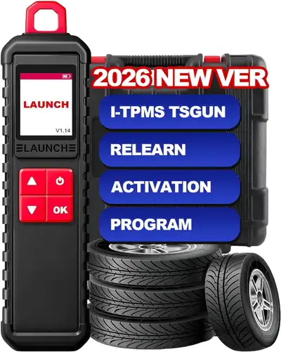 Launch X-431 TSGUN TPMS Tool – Professional Tire Sensor Scanner, View more