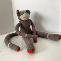 Teddy, the unruly sock monkey
