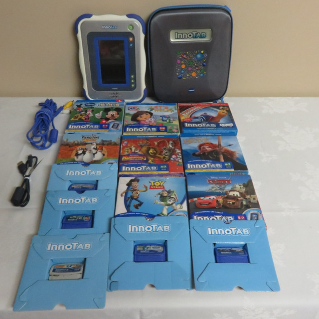 InnoTab with Gray Carrying Case + 13 Video Games included in Older Generation in Red Deer - Image 2