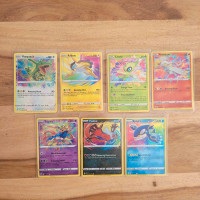 Set of 7 Amazimg Rare Pokémon Cards from Vivid Voltage