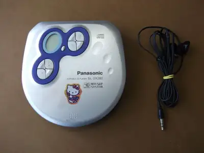 Panasonic Portable CD Player,SL-SX 280 40 Sec anti skip system Panasonic SL-SX280 Portable CD Player...