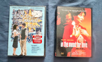 500 Days Summer New/In The Mood For Love Like New  DVD $8 Each