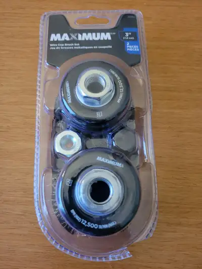 Maximum 3 Inch Wire Cup Brush Set, View more