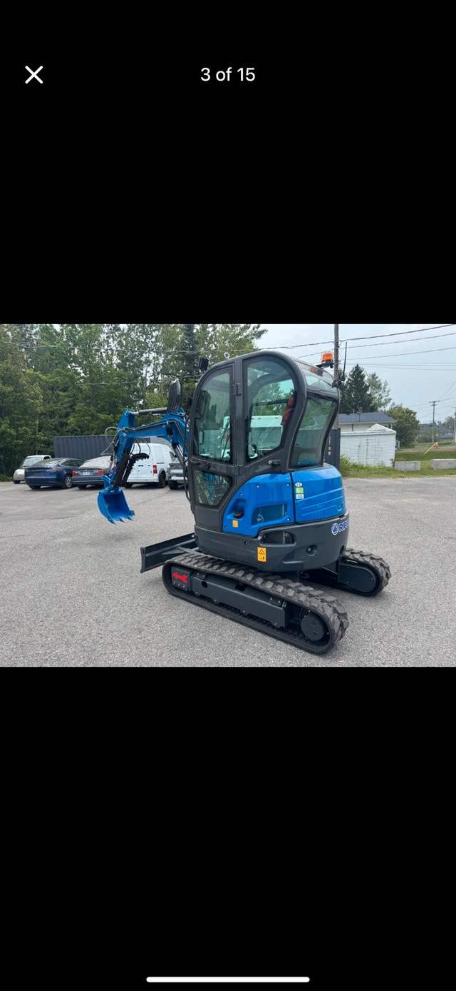 2025 RIPPA R32 PRO MINI EXCAVATOR KUBOTA ENGINE 0 HOURS in Heavy Equipment in City of Toronto - Image 3