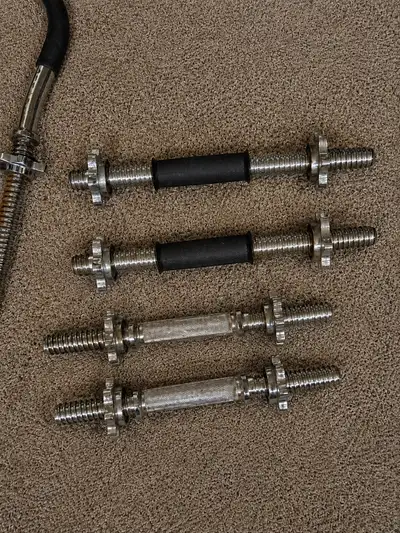 Adjustable Dumbbell Bars with Star-Lock Collars, View more