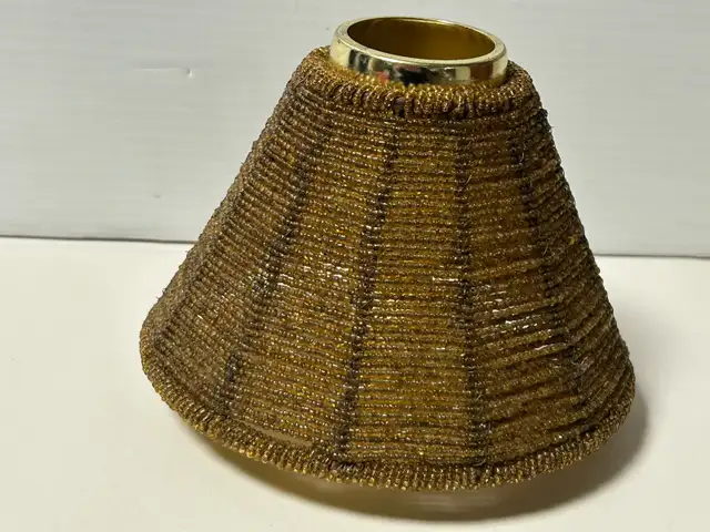 Beaded Lamp Shade in Indoor Lighting & Fans in Sudbury - Image 3