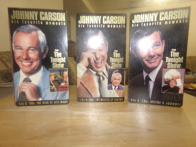 Johnny Carson tapes. in CDs, DVDs & Blu-ray in Peterborough