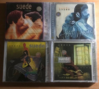 SUEDE 4 CD LOT, IMPORTS STILL SEALED