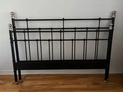 Structure Lit Queen (Ikea acier noir), View more