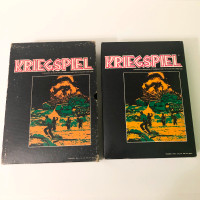 Vtg 1970 Kriegspiel By Avalon Hill Bookcase Game Incomplete