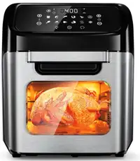 Air Fryer, 12 L(12.7 qt) Air fryer Oven with Rotisserie Function