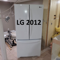 Refrigerator - LG, French Door, Bottom Freezer, 33.5(w), 2012