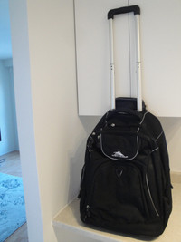 Valise noir neuve High Sierra Powerglide wheeled backpack 53992