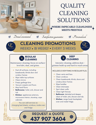 Residential-House and Office cleaning GTA, View more