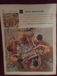 1963 Bethlehem Steel Marketing Cans Original Ad