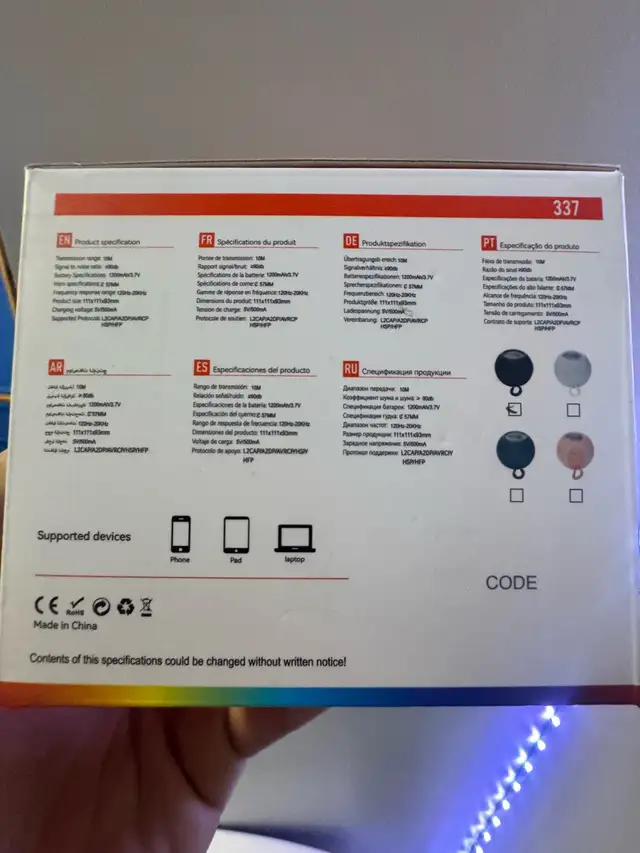 New Black Bluetooth Speaker in Speakers in Edmonton - Image 4