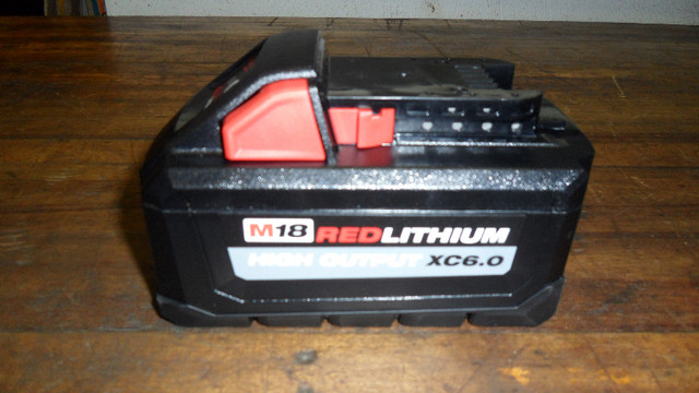 Milwaukee m18 store 6.0 ah battery