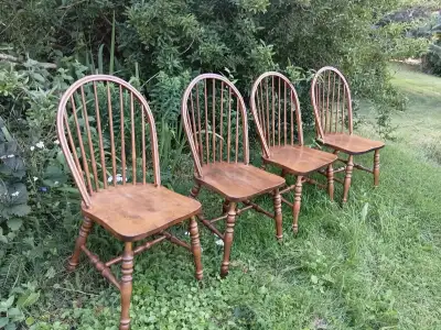 Four Bass River Dining Chairs, View more