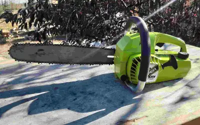 This saw has low hours and runs well, except it over revs until it runs out of fuel. I think it prob...