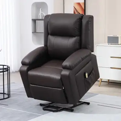 Lift Chair for Seniors, PU Leather Upholstered Electric Recliner, View more