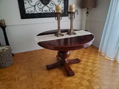 Beautiful wood dining table, View more
