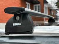 Ensemble barres de toit Thule (ARB47 et 460R + serrures)