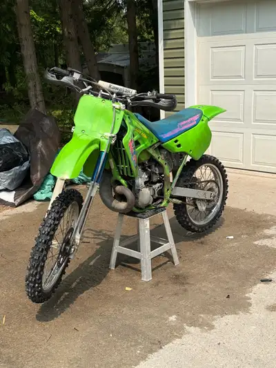 Like new front tire Chain and sprockets replaced recently Fork seals Whole engine rebuild and cylind...