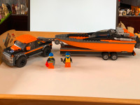 Lego City 4x4 with Powerboat #60085