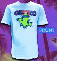 Gecko Hawaii GLOW IN THE DARK GECKO T-Shirt