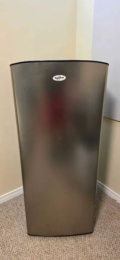 Koolatron Stainless Steel Compact Fridge with Freezer, View more